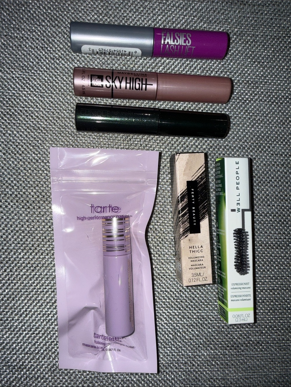 6 pc deluxe travel size mixed brand mascara all brand new